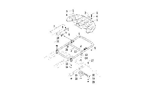 REAR RACK ASSEMBLY [93418]