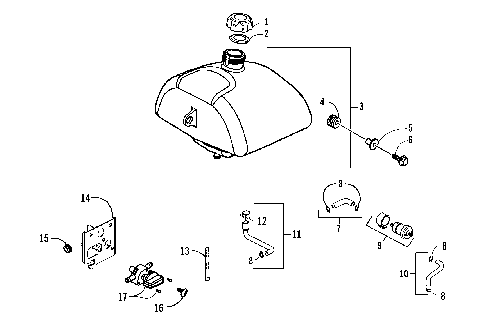 GAS TANK ASSEMBLY [87726]