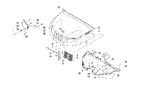 HOOD AND HEADLIGHT ASSEMBLY [92462]