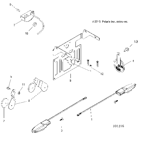 ELECTRICAL, TURN SIGNALS, HORN and LICENSE PLATE LIGHT - A17SES57C1/C2/C7/CL/E1/E2/E7/EL/SET57C1/C2/E1/E2 [101216]