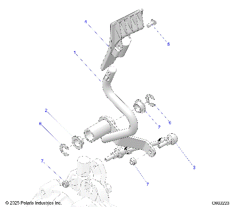 DRIVE TRAIN, SHIFT LINKAGE - S26TLF9FSL (C603223)