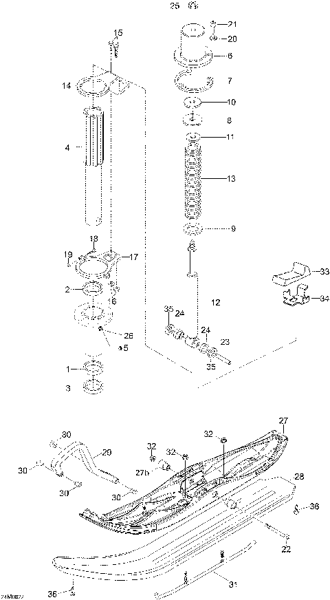 07- Front Suspension And Ski WT