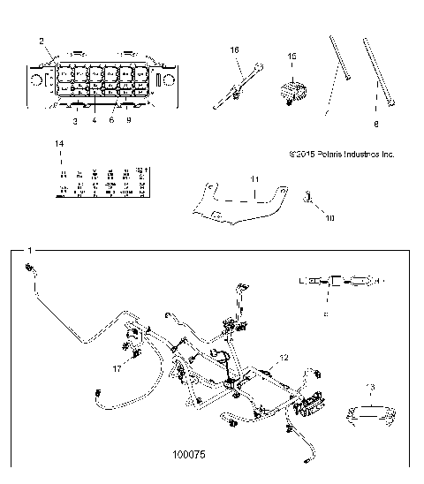 ELECTRICAL, HARNESS - A17SYE95AK [100075]
