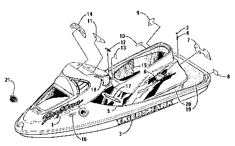 DECAL AND FOOTPAD ASSEMBLY [73002]
