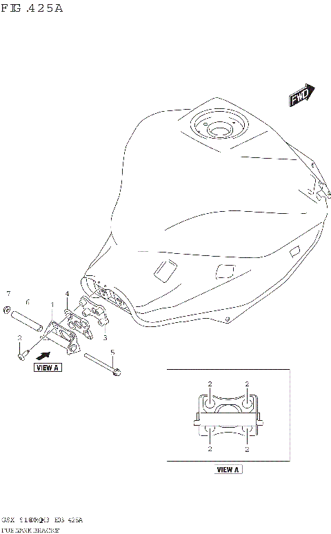 FUEL TANK BRACKET