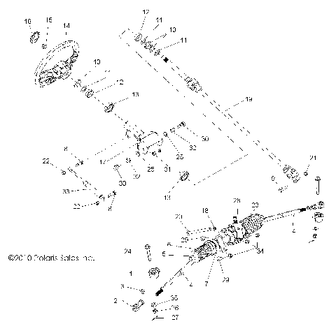STEERING, STEERING ASM. - R11JH87AA/AD (49RGRSTEERING11RZR875)