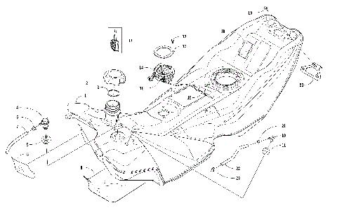 GAS TANK ASSEMBLY [108810]