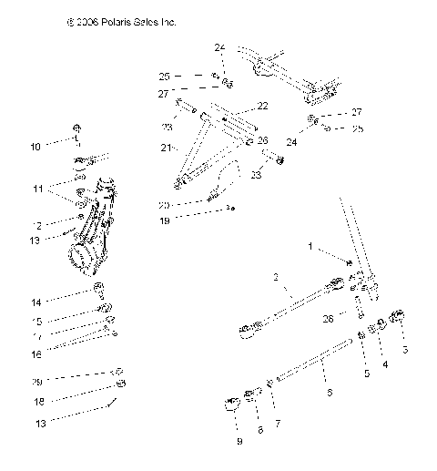 SUSPENSION, FRONT - A07BG50AA/FA (49ATVAARMSCRAM)