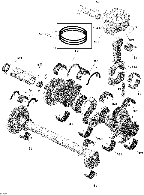 01- Crankshaft And Pistons