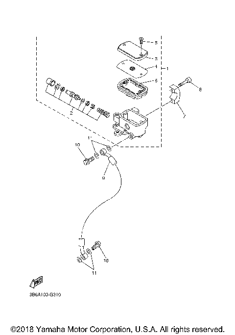 FRONT MASTER CYLINDER