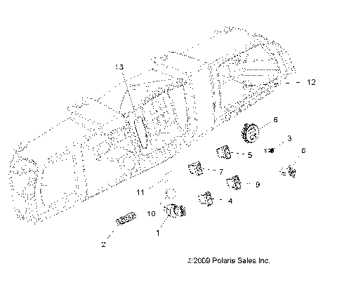 ELECTRICAL, DASH INSTRUMENTS and CONTROLS - R10RC08GA/GH/FA/FH (49LEVDASH10SDW)
