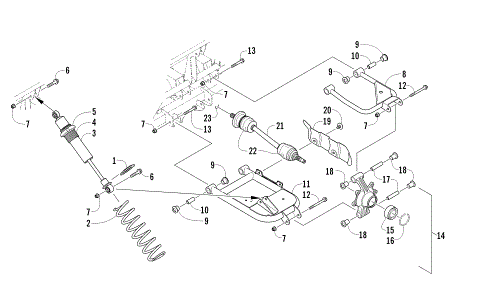 REAR SUSPENSION ASSEMBLY