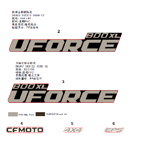 DECAL KITS (TRUE TIMBER CAMO)