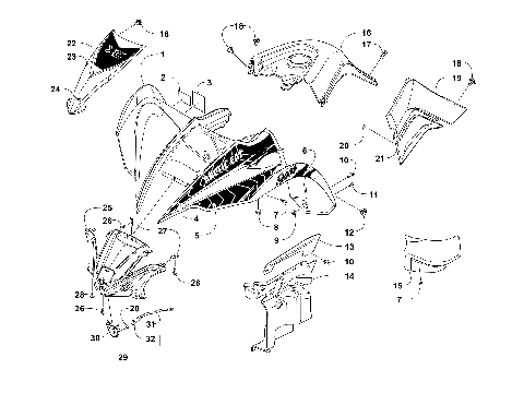FRONT BODY ASSEMBLY [301394]