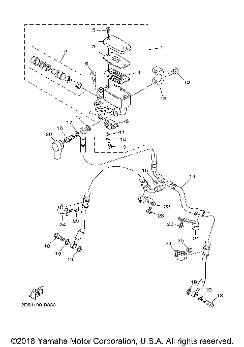 FRONT MASTER CYLINDER