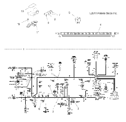 ELECTRICAL, HARNESSES - A12MB46FZ (49ATVHARNESS12SP400)