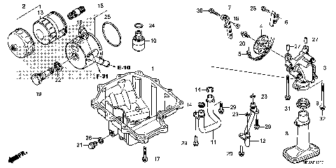OIL PAN@OIL PUMP