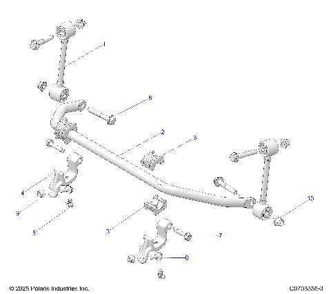 SUSPENSION, FRONT STABILIZER BAR