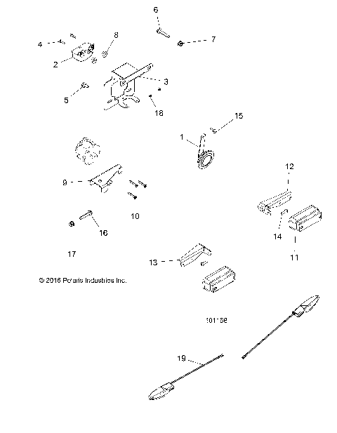 ELECTRICAL, TURN SIGNALS and HORN - A17S6S57C1/CM [101168]
