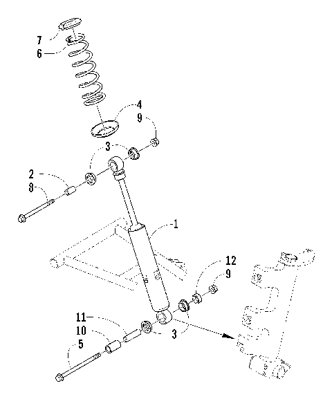 SHOCK ABSORBER ASSEMBLY [86195]
