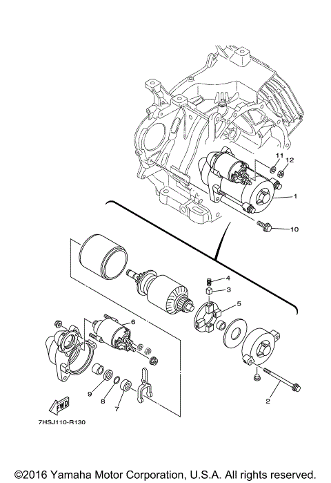 STARTING MOTOR