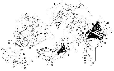 SKID PLATE AND SIDE PANEL ASSEMBLY [99464]