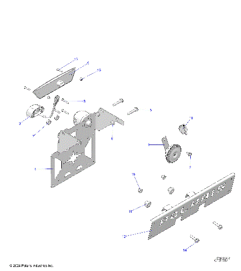 ELECTRICAL, HORN, FOG LIGHT,and LICENSE PLATE LIGHT - A25SEE57C9/E9 (C102707)
