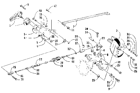 REVERSE DEFLECTOR AND LEVER ASSEMBLY [72884]