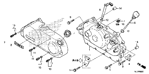 RIGHT CRANKCASE COVER