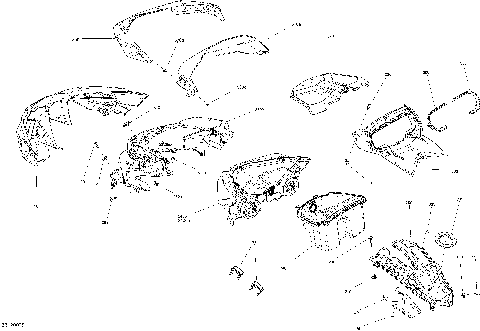 09- Body - Hood Section - RE 3300 - Front Part