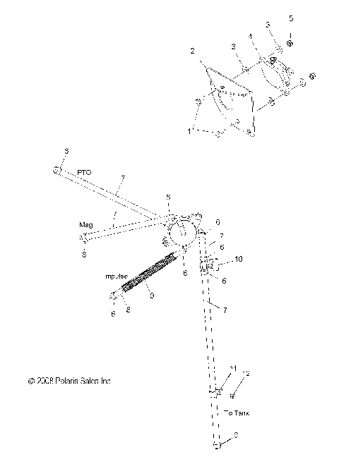 FUEL SYSTEM, FUEL PUMP and LINES - S10PB5BSA/BSL/BEA (49SNOW FUEL09550SHIFT)