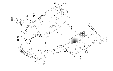 BELLY PAN AND FRONT BUMPER ASSEMBLY [87760]