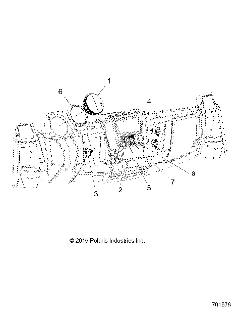 ELECTRICAL, DASH INSTRUMENTS and CONTROLS - R18RTED1F1/SD1C1 (701678)