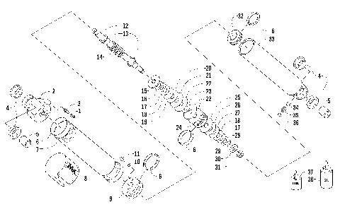 FRONT SUSPENSION SHOCK ABSORBER [96830]
