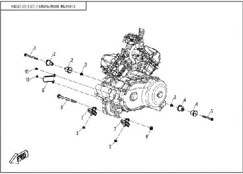 ENGINE MOUNTING PARTS
