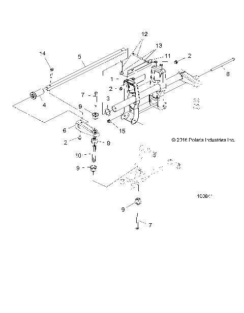 SUSPENSION, TORSION BAR - A19S6E57R1 [100841]