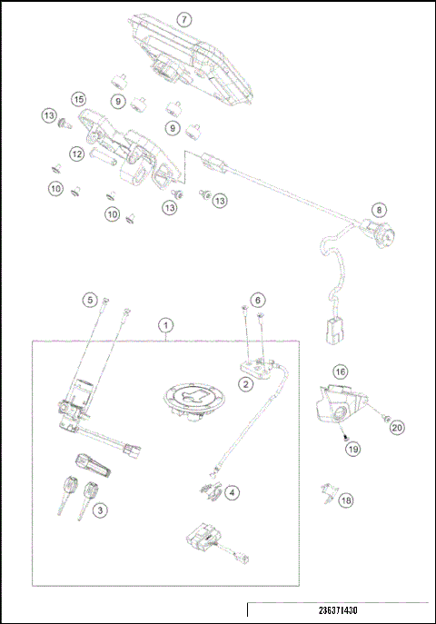 INSTRUMENTS / LOCK SYSTEM