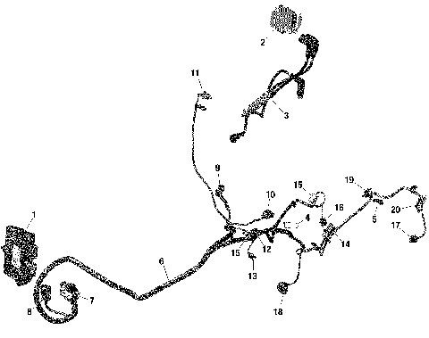 01- Rotax - Engine Harness And Electronic Module Defender