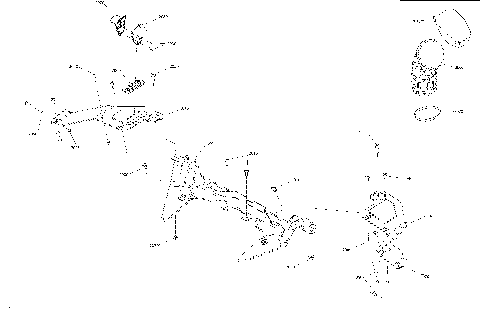 09- Body And Accessories 6X6 - 650 EFI - Squadron Green  -  Rear