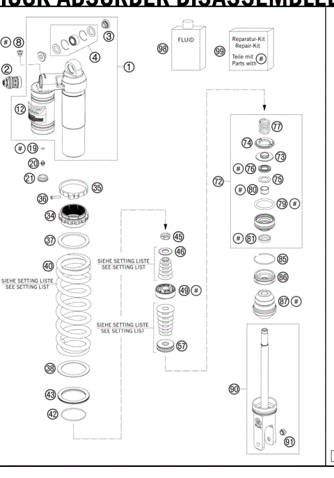 SHOCK ABSORBER DISASSEMBLED  Page 12