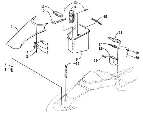 HATCH COVER AND STORAGE TRAY