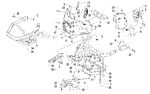 FRONT BUMPER AND FRAME ASSEMBLY [99549]