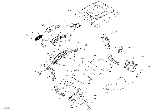 09- Body Defender Non MAX HD8, HD10 - 2000 Yellow Models