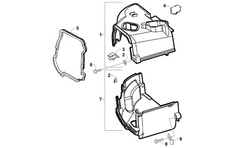 ENGINE SHROUD ASSEMBLY