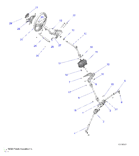 STEERING, STEERING ASM. - R24E3GC4FD/SC4CD/SC4FD (C730373)