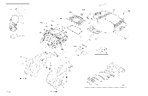 09- Body And Accessories 6X6 - 450 EFI - Squadron Green  -  Rear