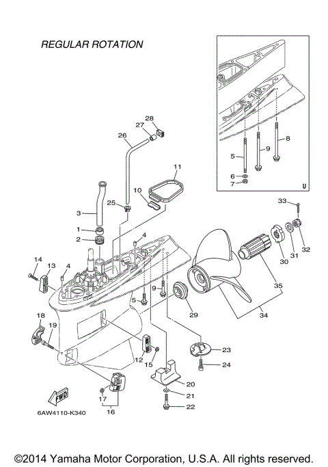 LOWER CASING DRIVE 2