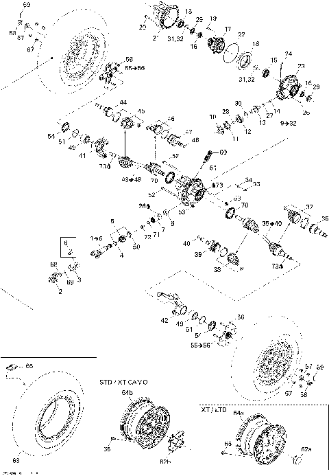 07- Drive System, Front STD