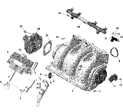 01- Engine - Air Intake Manifold - GTX - RXT