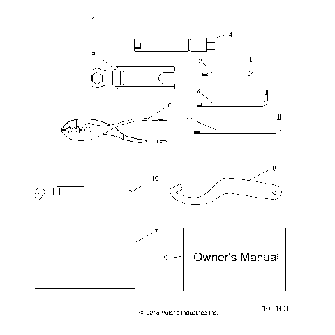 REFERENCES, TOOL KIT and OWNERS MANUAL - A16DAE87AL (100163)